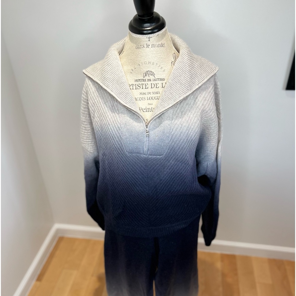 Cashmere two piece set.